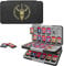 MoKo 48 Game Card Case for Nintendo Switch 2 / Switch OLED / Lite, Portable Game Storage Holder Case with 48 Game Card Slots & 24 Micro SD Cards Slots, Zelda Tears Black