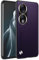 HONLEN Funda para Honor 90 5G (6.7 Inches) Carcasa de Negocios Respaldo de Cuero Morado Oscuro