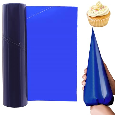 Runyu Lot de 50 poches à douille jetables extra larges de 52 cm pour décoration de pâtisseries, gâteaux