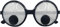 1Pc Schwarz Lustige Brillen Wackelaugen Brille, Googly Eyes-Brille,Schüttelnde Googly-Eyes-Brille, Schüttelt Augen Party Brille,Kulleraugen Brille Für Foto Requisiten,Die Partei Cosplay Und Erwachsene