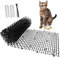 150cm*30cm Anti Cat Matte Dornengitter mit Spikes Tierabwehr Scat Spike Matte, Spikes Dornengitter Tier-Barriere Geeignet für Innenund Außengärten