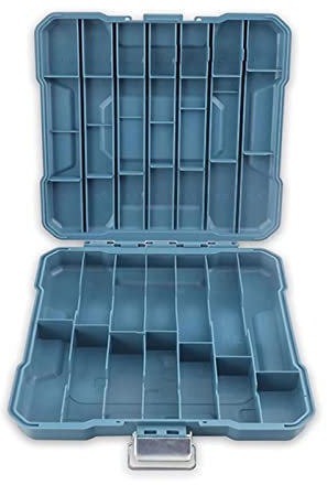 XRPOUXMTE Cassetta degli attrezzi portatile, scatola di immagazzinaggio per punte da trapano vuote, accessori per utensili, contenitore per punte da trapano per lavorazione del legno, taglierine