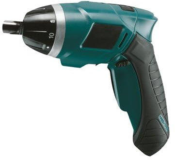 Mini atornillador inalámbrico de batería recargable de 180RPM (60W 3,6V) 182x138x50mm color verde y negro