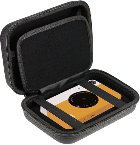 Navitech Black Travel Hard Case Compatible with HP Sprocket 2x3 Inch Instant Smartphone Photo Printer