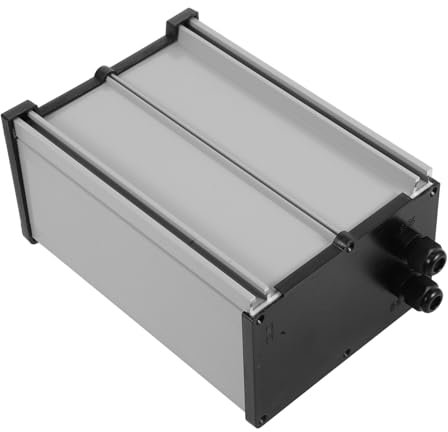 TOPPERFUN Wasserdichte Batteriebox Mit Trennmechanismus Kunststoffgehäuse Für Außenbereich Batterieaufbewahrungsbox Für Solarstraßenleuchten Sicherer Energiespeicher Verlängerungskabelbox Zu