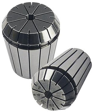 Grupo de pinzas de resorte de precisión, Juego de pinzas de alta precisión ER40 ER50, pinzas de resorte de 1-34 mm ER40-5 ER40-26 ER50-34 for máquina de grabado, torno y fresadora.(ER40-4 1 Pcs)