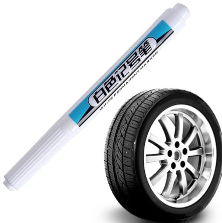 ETUCYNG Bolígrafo De Pintura Para Neumáticos - Marcador De Pintura Automotriz Impermeable De Secado Rápido,Herramienta Reutilizable De Marcado Automotriz Para Muebles Y Uso Comercial