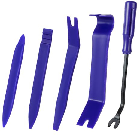 Flintronic 5 pièces Outils Mecanique Automobile, Outil Multifonction, Outils Multifonction, Outillage Mecanique auto pour Voiture Radio Audio Garniture Intérieure Dash Tableau de Bord
