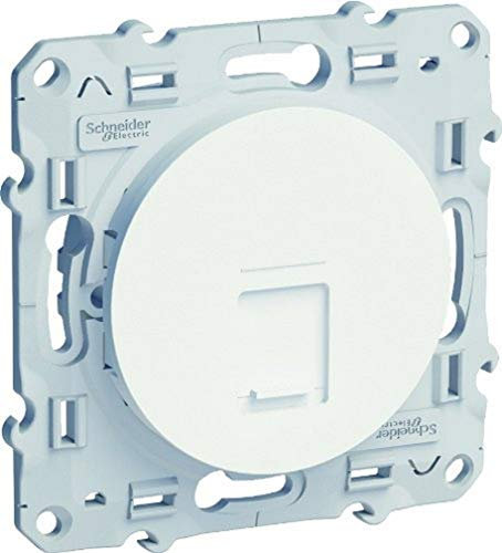 Schneider Electric S520471 Prise RJ45 Cat 5E FTP Odace Blanc