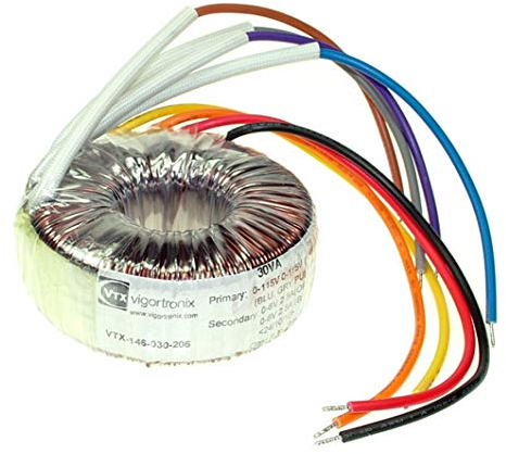 Toroidal Trafo 15 VA 2 x 115 V: 2 x 6 V