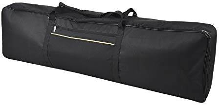 Funda acolchada portátil Andoer® para piano eléctrico de 88 teclas, material de tela Oxford