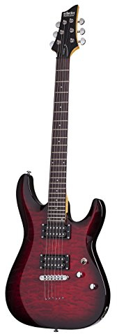 Schecter C-6 Plus E-Gitarre (See-Thru Cherry Burst)