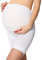 Be Mammy Shorts de Maternité pour Femmes avec Taille Haute sans Coutures Latérales Lingerie de Grossesse Maternité Vêtements 06 15 (Blanc, XXL)