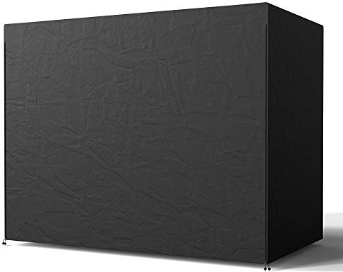 Libraoeu Schutzhülle Hollywoodschaukel für den Garten, 3 Sitzer, wasserdicht, 420D Oxford-Stoff, langlebig, 220 x 125 x 170 cm