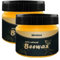 2 PACK Wood Seasoning Beewax,Multipurpose Natural Beeswax,Traditional Beeswax Polish for Wood & Furniture, All-Purpose Beewax for Wood Cleaner and Polish Wipes-Furniture Care