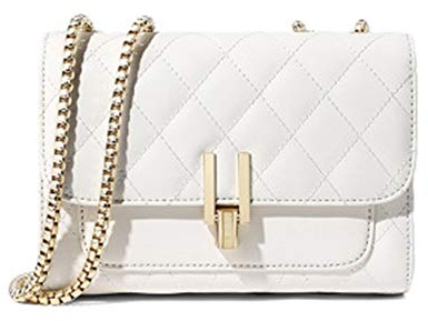 YXBQueen Damen Yxbq-060 Umhängetasche, Cremeweiß, Nicht reinweiß