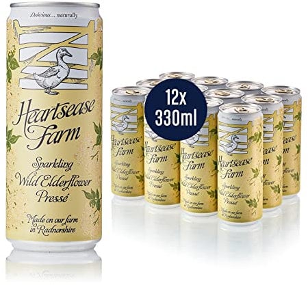 Heartsease Farm Sparkling Elderflower Presse 12 x 330ml