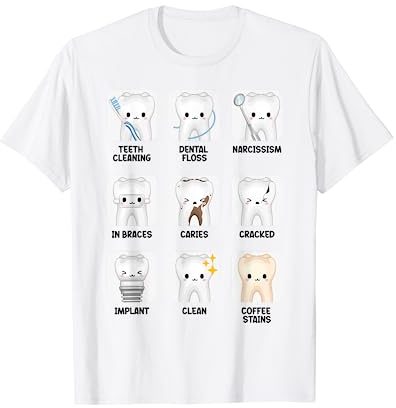 Zahnärzte Zahnarztpraxis Zähne T-Shirt