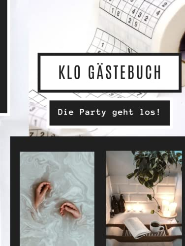 Klo Gästebuch: WC Klobuch für Gäste als Eintragbuch