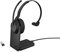 Jabra Evolve2 55 - schnurloses Mono-Headset mit Ladestation Air Comfort - Mikrofone mit Geräuschunterdrückung und ANC, für MS Teams Zertifiziert, mit Anderen Plattformen kompatibel - Schwarz