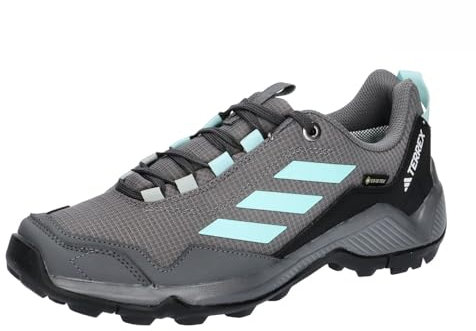 adidas Damen Terrex Eastrail Gore-TEX Hiking Shoes, Grey Five/semi Flash Aqua/Wonder Silver, 36 EU