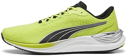 PUMA Herren Electrify Nitro 3 Road Running Shoe, Lime Pow Black Silver, 47 EU