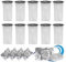 Masterpart x10 vacuum cleaner bag pods made to fit Numatic Henry Quick Stick Pods Hetty Numatic Filter Hoover Dust Bags 5 Fresheners