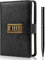 WEMATE Journal with Lock, Diary with Lock 192 Pages, Password Notebook, Pen & Gift Box - Perfect for Men and Women - 4.3X 6.18in (Black)