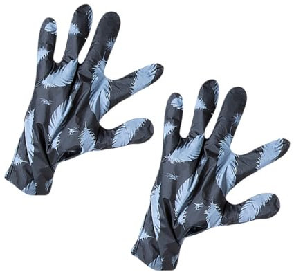 Beaupretty 1 Paar Handschuhe Aus Vulkanischem Ton Tief Für Trockene Hände Peeling Kurze Handpflegemasken Für Männer Und Frauen