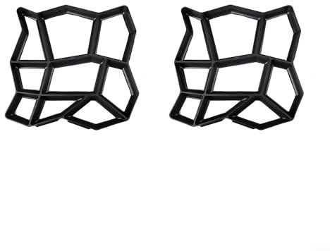 Gbtdoface Betonformen Pflaster, Betonformen, Garteneinfahrt, Pflasterstein, Gehweg für Schimmel, Beton, Stufe, Steinwege, Gehweg
