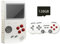Sarpoer Console de VidéO K8 3D PSP 4K Sortie HD SystèMe Open Source Double ContrôLeur 2,4 G Console de VidéO à Refroidissement 128 Go