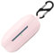 Custodia in silicone per Beats Fit Pro, resistente agli urti e alla pelle, per Beats Fit Pro con Keychain (rosa)