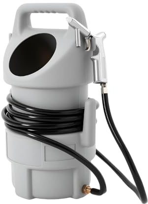 Sandstrahlgerät mit Sandstrahlpistole Eimer zum Sandstrahlen Manuell Sandstrahler Sandstrahlgeräte Sandblaster Strahlgerät für Sandstrahl Sand Zum Rost Entfernen Druckluft Werkzeug für Autoreparatur