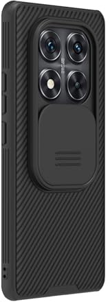 Nillkin CamShield Pro Series Schutzhülle für Xiaomi Redmi Note 14 Pro, Schwarz