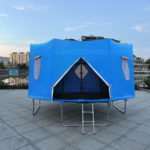 Trampolin Zelt, 366cm Trampolin Outdoor Zelt, Abdeckung, Trampolindach, Sonnenschutz Dach Anti-UV, Zubehör Als SchutzVor Wind Und Sonne