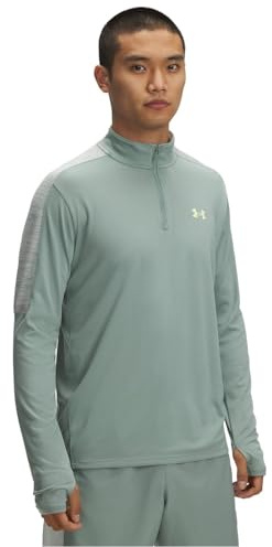 Under Armour Mens Tech Quarter Zip Top Green XXL