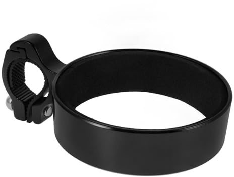 Cabilock Porte-gobelet Vélo Vintage Alliage Aluminium Support Léger pour Gourde et Tasse Installation Facile avec Clé Incluse Adapté Guidon VTT et Route