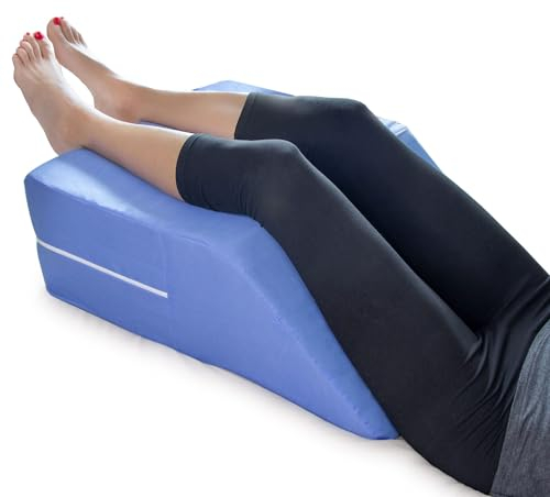 DMI Duro-Med Ortho Bed Keilkissen mit Polyester-Baumwollbezug in Blau