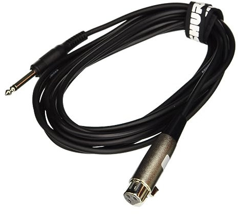 Shure C15AHZ 15-Feet Cable with 1/4-Inch Phone Plug on Equipment End