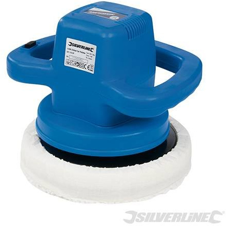 Genuine Silverline DIY 110W Orbital Car Polisher 240mm 110W | 261362
