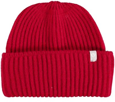 FRAAS Damen Mütze aus Kaschmir - 24 x 20 cm - warme Beanie mit Rippenmuster