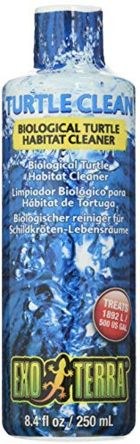 Exo Terra Turtle Clean, biologischer Reiniger für Schildkröten Lebensräume, für Schildkrötenbecken, 250ml