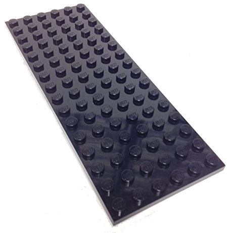 Lego Parts: Plate 6 x 16 (Black)