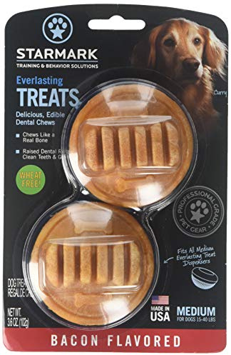 Starmark Everlasting Dental Chew, Bacon Flavored, Medium, 8 Count