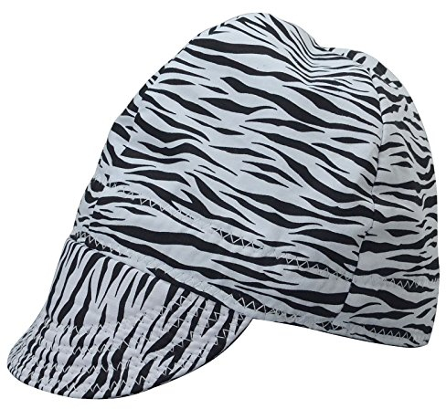 RIVERWELD Gorro de Soldadura Forro Interior de Malla de algodón Puro para Soldadores Casco de Soldadura Color Cebras Equipo de Seguridad en el Trabajo Protección de la Cabeza del Engranaje