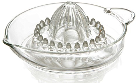 Ritzenhoff & Breker Fresh Zitronenpresse, Zitronenentsafter, Zitrus Presse, Saftpresse, Glas, 21 cm, 684896