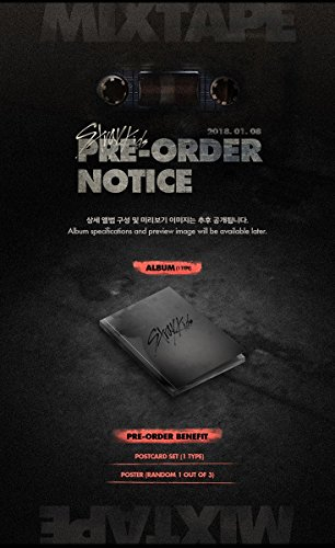 JYP Entertainment Stray Kids - Mixtape (Debut Album) CD+Photobook+Photocards+Extra Photocards Set