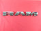 2019 DODGE RAM Chrome RAM Grille Nameplate NEW OEM MOPAR