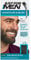 Just for men Bart und Schnurrbart Farbgel zum Einbürsten, beseitigt graue Haare, macht grobe Gesichtsbehaarung weich und geschmeidig, M45 - Schwarzbraun, 40 g