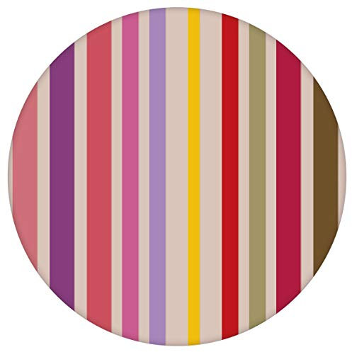 Design Classic Tapetedekorativer Sreifen in edlen Farben, rote Vlies-Tapete Streifen, schöne Wanddeko GMM Streifentapete, Wohnakzent für Wohnzimmer (Muster 20 x 46,5cm)